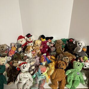 Ty Beanie Babies Lot of 52 Retired with Tags in Excellent Condition